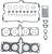 ATHENA GASKET TOP SET SUZUKI GSRX750W 92-95