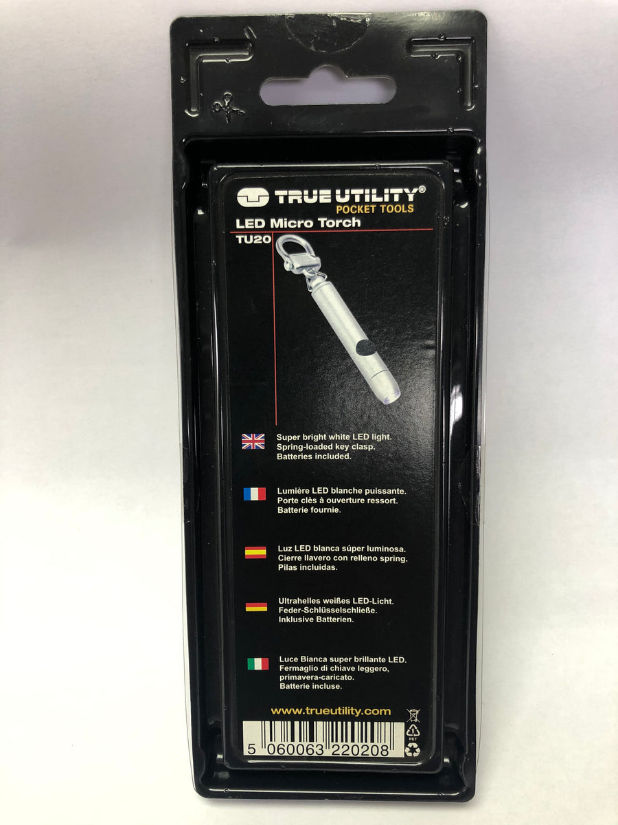 True Utility LED Micro Torch. TU20WE – Carter Direct South Africa